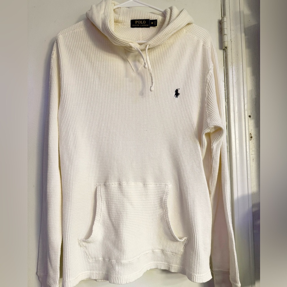Polo Ralph Lauren waffle knit thermal hoodie